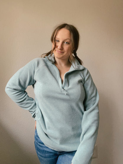 Light Blue Patagonia Pullover | From the Rack | Grace Thrifts