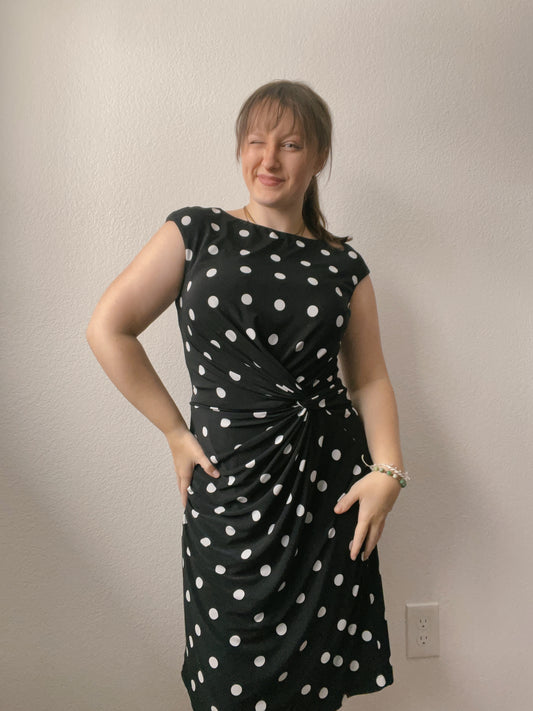 Ralph Lauren Polka Dot Dress