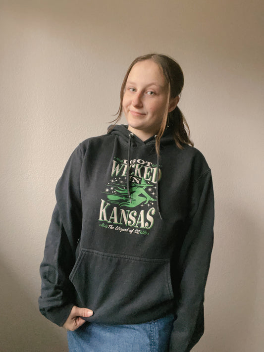 I Got Wicked in Kansas Hoodie | From the Rack | Grace Thrifts