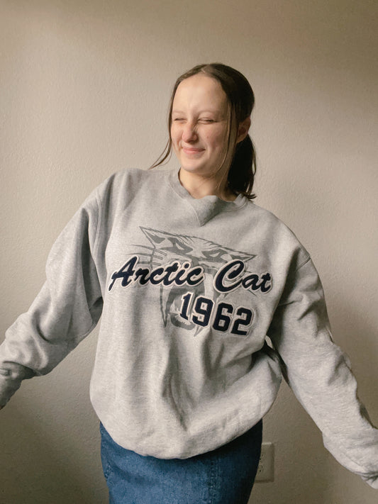 Arctic Cat 1962 Crewneck | From the Rack | Grace Thrifts
