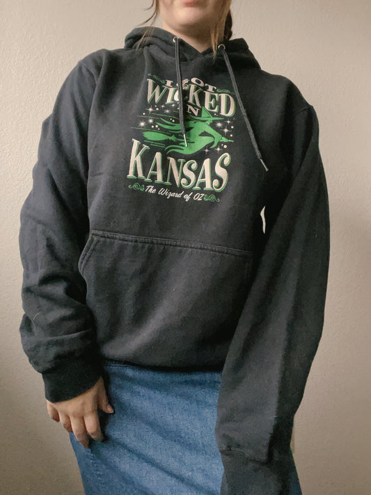 I Got Wicked in Kansas Hoodie | From the Rack | Grace Thrifts