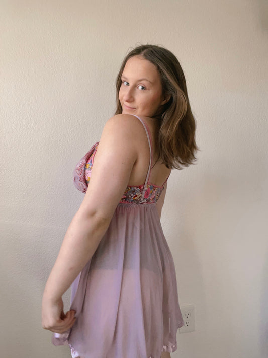 Sabrina Sheer Slip Dress | From the Rack | Grace Thrifts