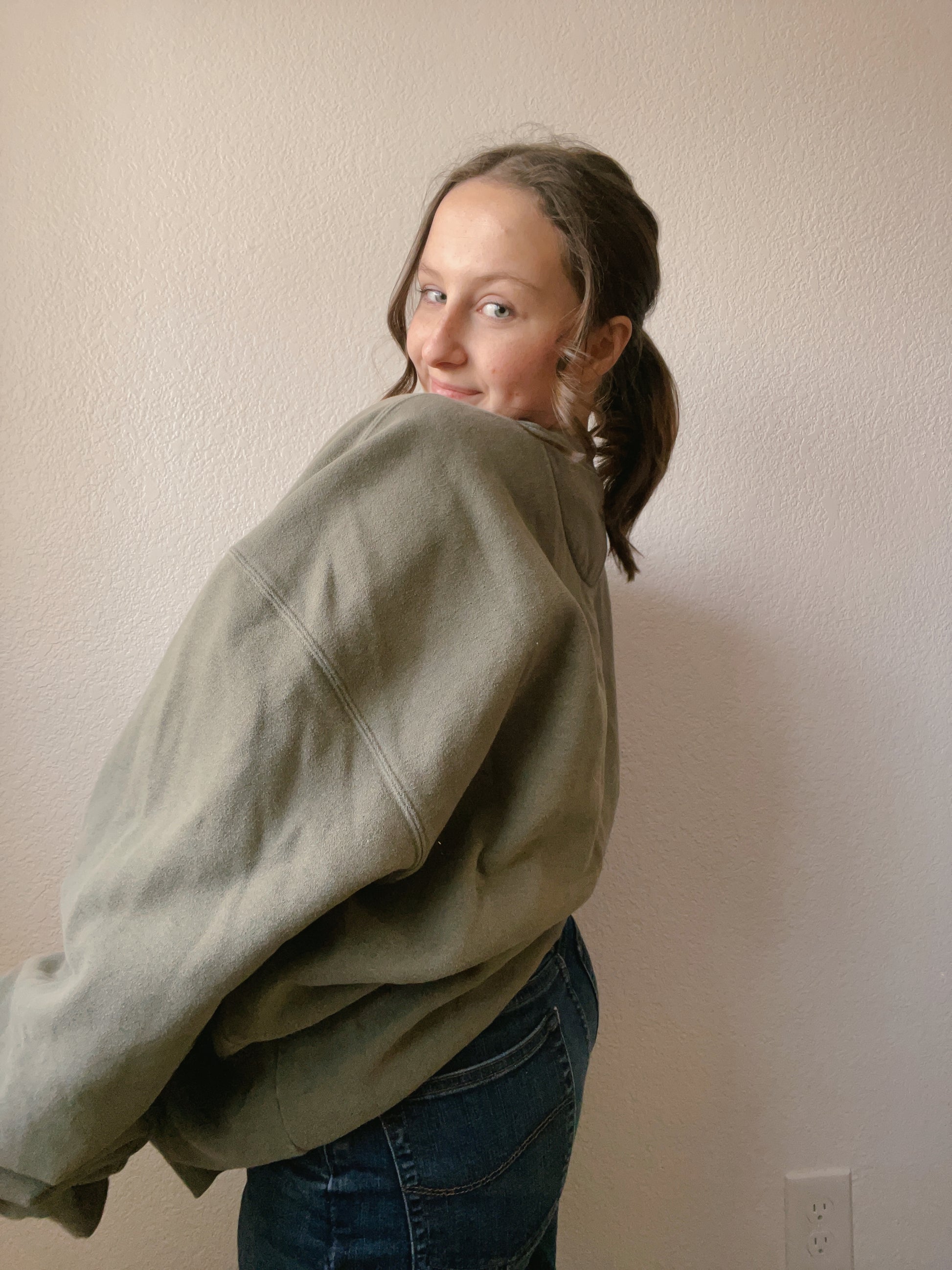 Sage Alaska Crewneck | From the Rack | Grace Thrifts