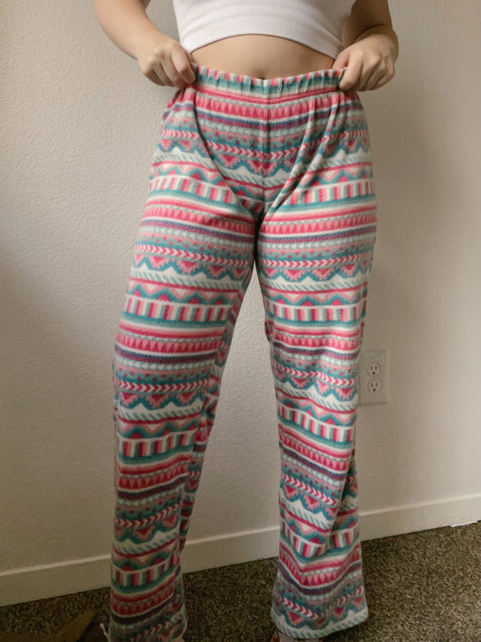 Cotton Candy Striped Pajama Pants | From the Rack | Grace Thrifts
