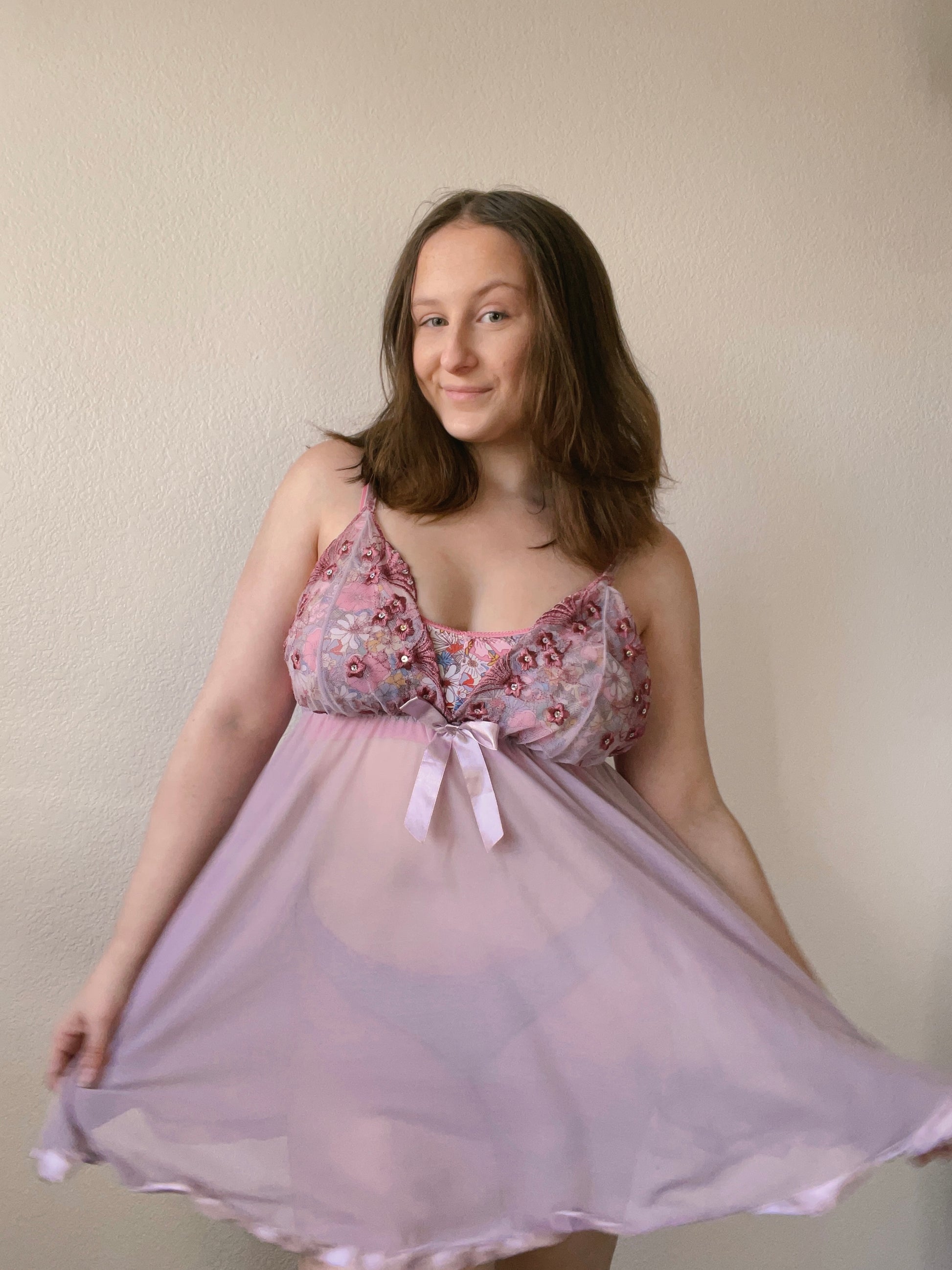 Sabrina Sheer Slip Dress | From the Rack | Grace Thrifts