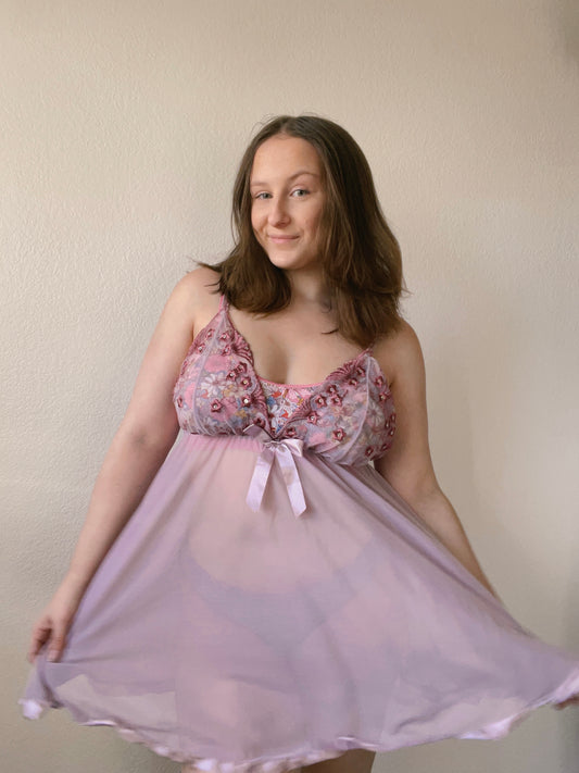 Sabrina Sheer Slip Dress | From the Rack | Grace Thrifts