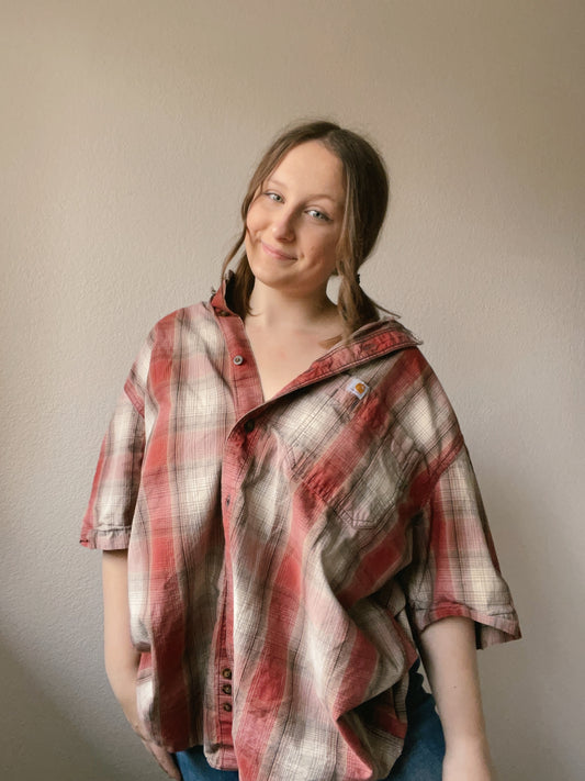 Apple Crisp Button Up Shirt | From the Rack | Grace Thrifts