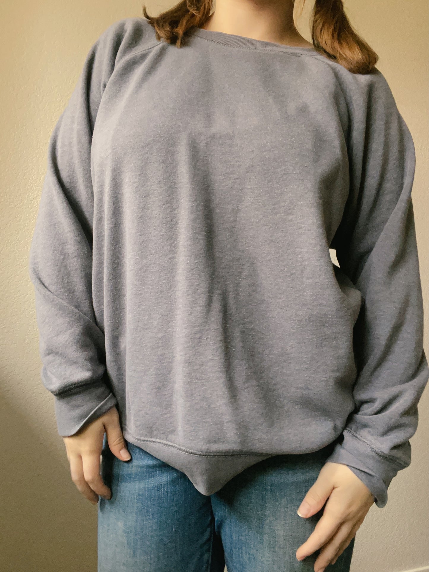 Navy Classic Crewneck | From the Rack | Grace Thrifts