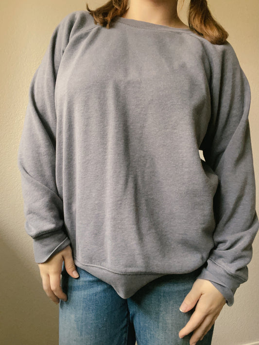 Navy Classic Crewneck | From the Rack | Grace Thrifts