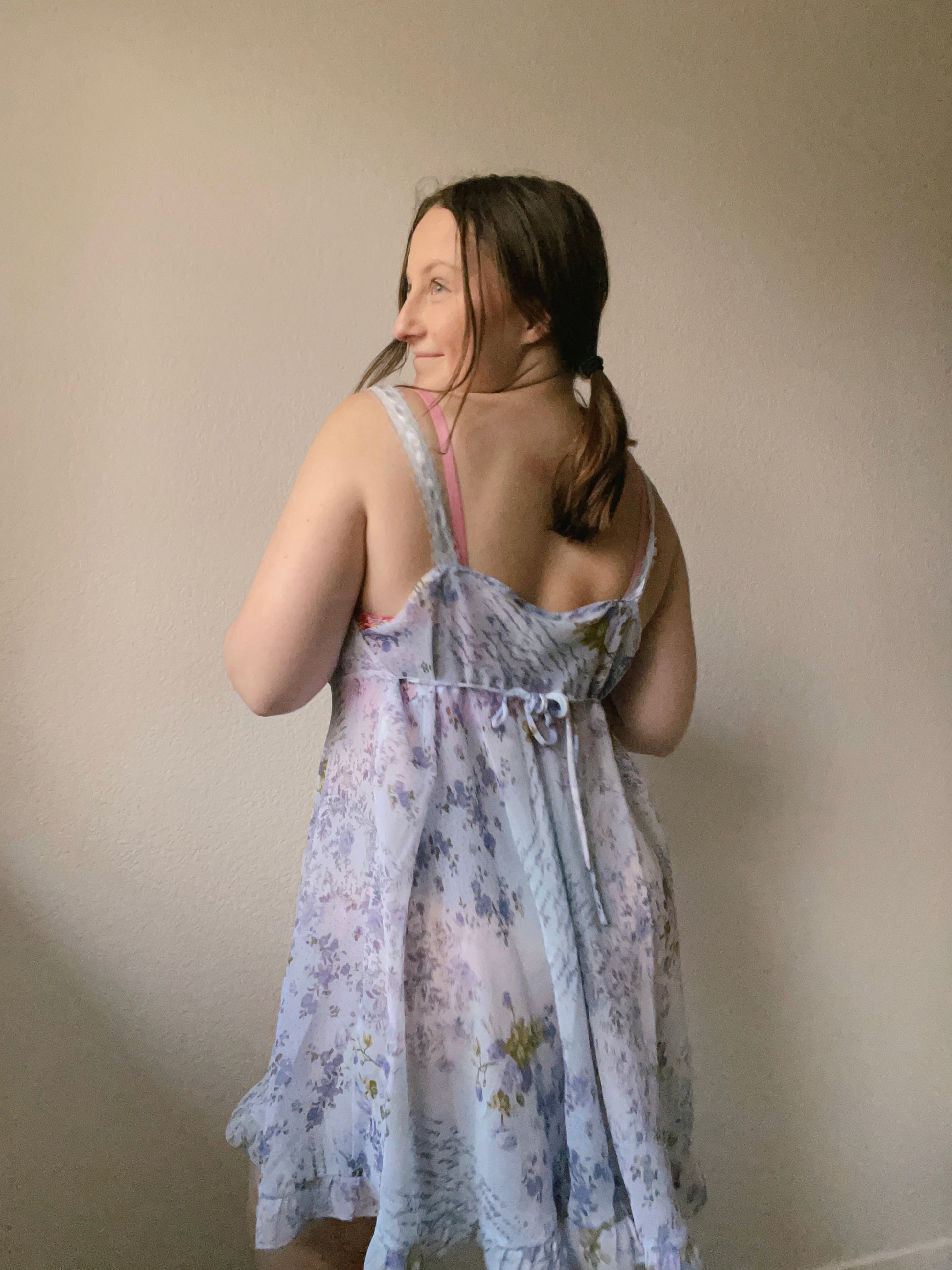Lavender Love Letter Slip Dress | From the Rack | Grace Thrifts