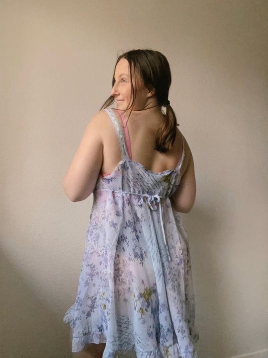 Lavender Love Letter Slip Dress | From the Rack | Grace Thrifts